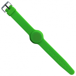 Bratara RFID Verde din silicon Tehnologie EM4100 / TK4100 Frecventa 125 KHz BR-001_Verde