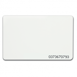 Card RFID ISO, format  inscriptionat 13D (ID ultimii 5 bytes)