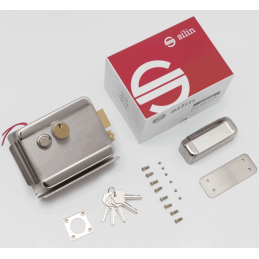 Yala electromagnetica pentru exterior cu buton si montare pe dreapta SILIN SX-11R