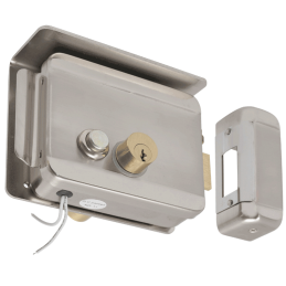 Yala electromagnetica pentru exterior cu buton si montare pe stanga SILIN SX-11L