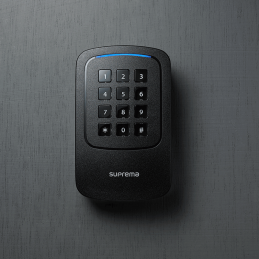 Cititor RFID extern cu tastatură montaj îngropat Suprema XPass D2 XPD2-GKDB