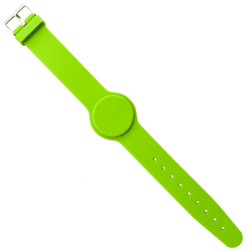 Bratara verde din silicon Bratara verde din silicon