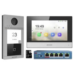 KIT VIDEOINTERFON HIKVISION DS-KIS604-S(C)