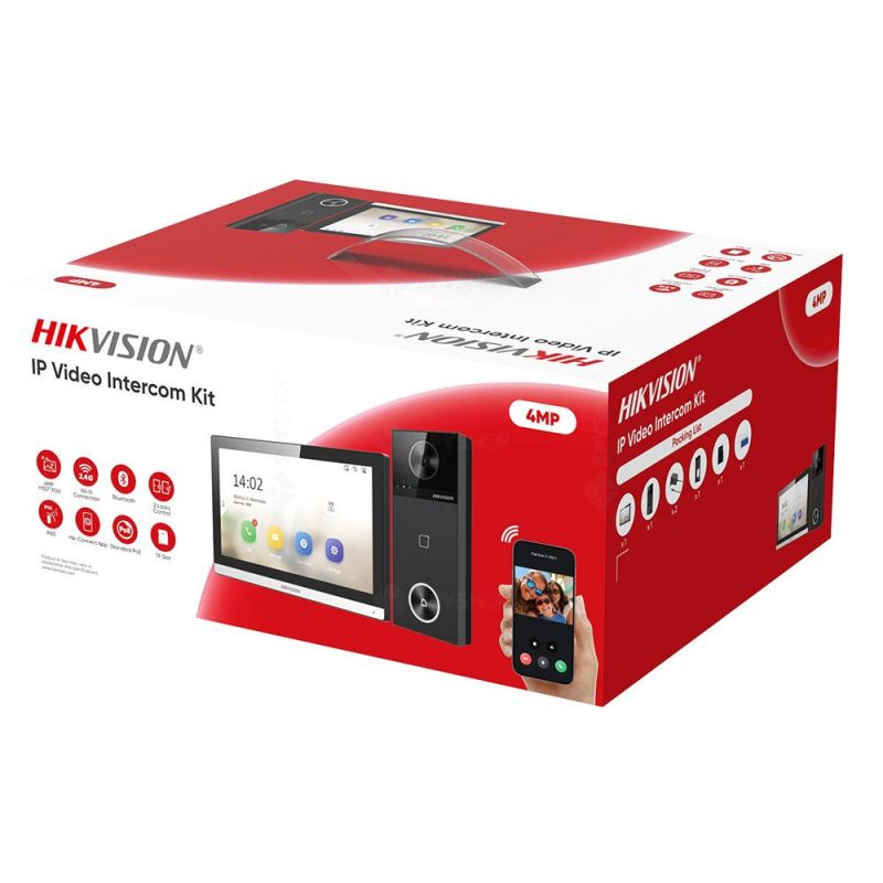 KIT VIDEOINTERFON HIKVISION DS-KIS610-P