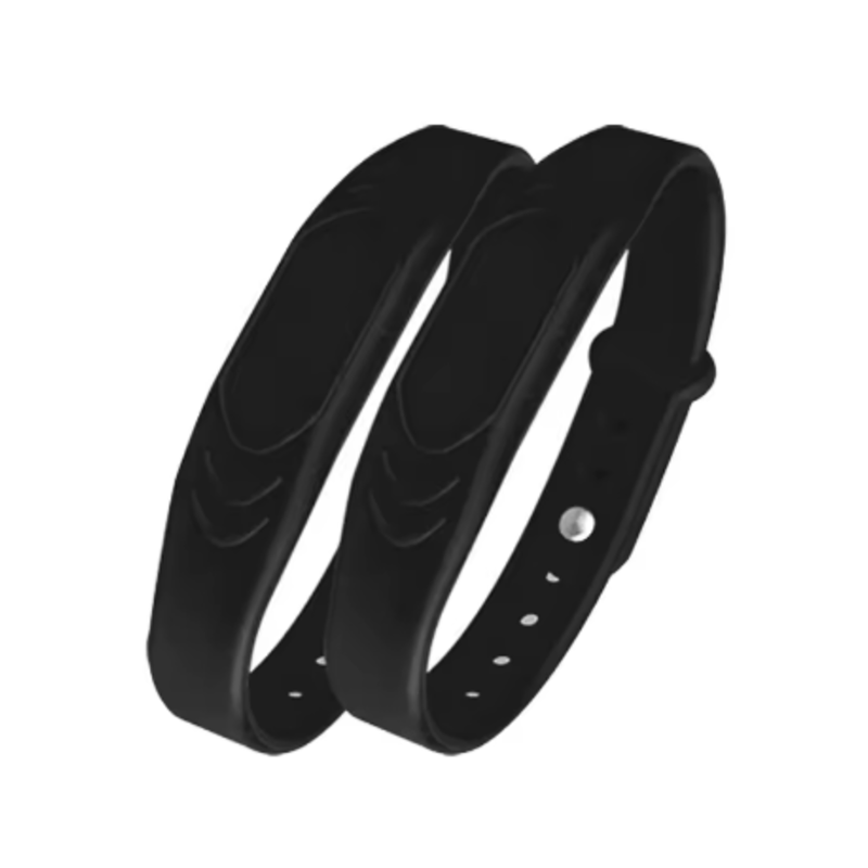 Bratara RFID silicon neagra BR-015